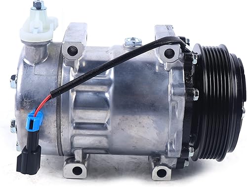 Miniatura 7 de Compresor de CA del AC con el embrague para Peterbilt y para Kenworth T660 T800 4039 4424 4731 encaja perfectamente con las piezas de automóvil del