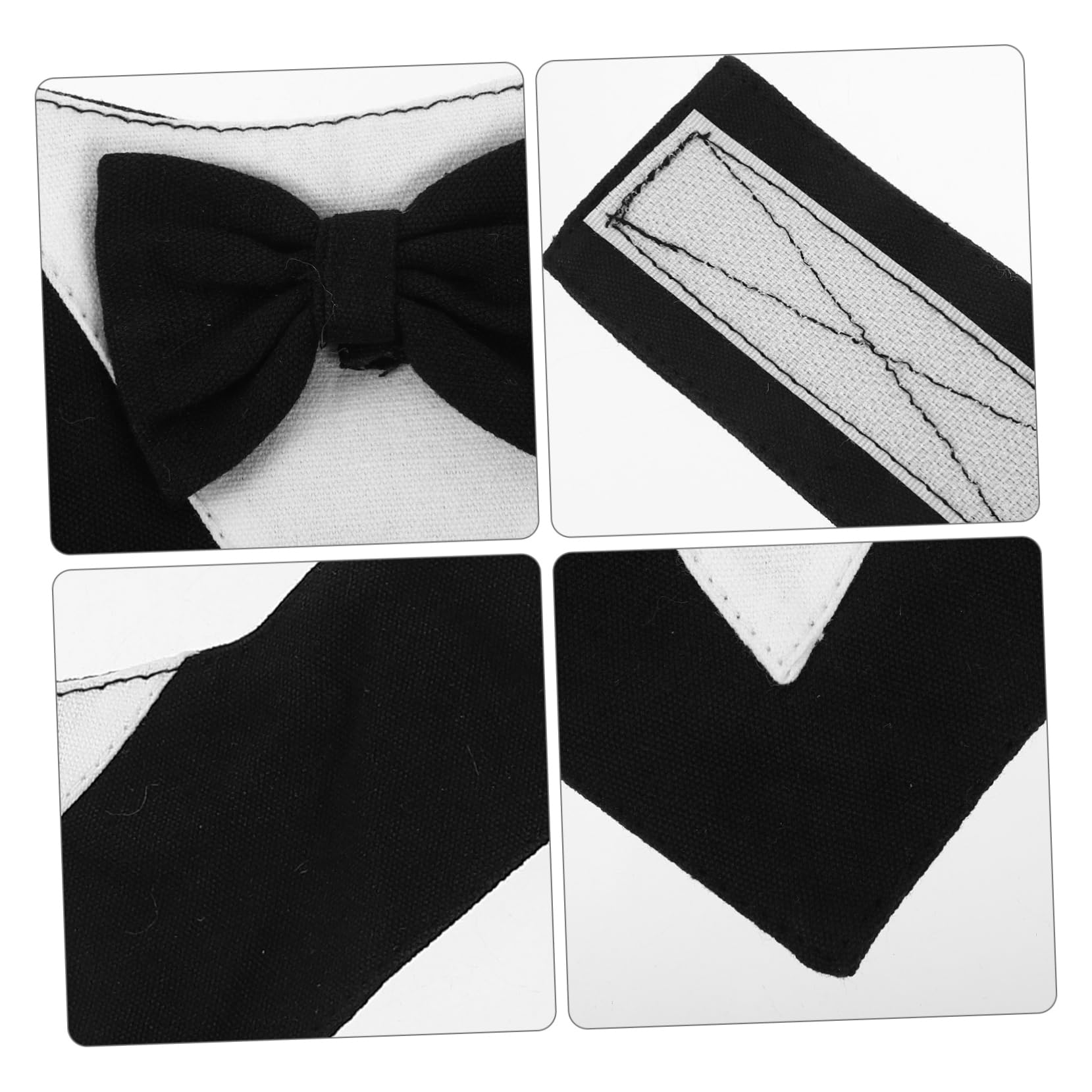 YARNOW Lot De 5 Bandanas pour Chien Élégants Et Personnalisés pour Mariage