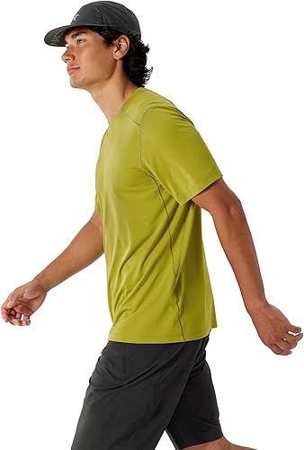 Miniatura 2 de Arc'teryx Cormac - Camisa de cuello redondo para hombre, transpirable, de secado rápido, para entrenamiento de gimnasio, senderismo, correr,