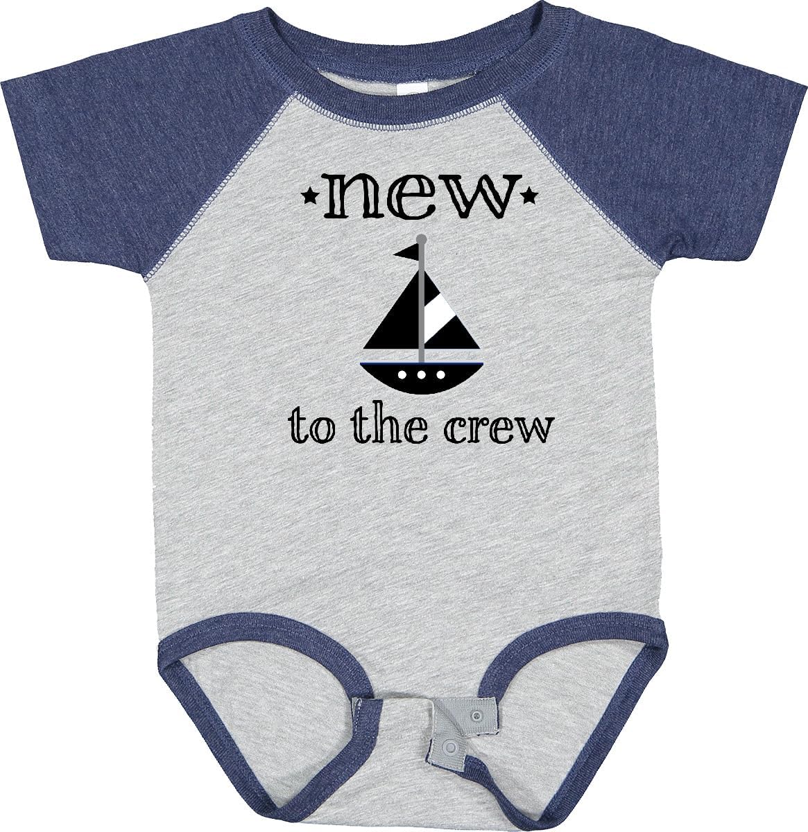 inktastic New To the Crew Newborn Baby Bodysuit