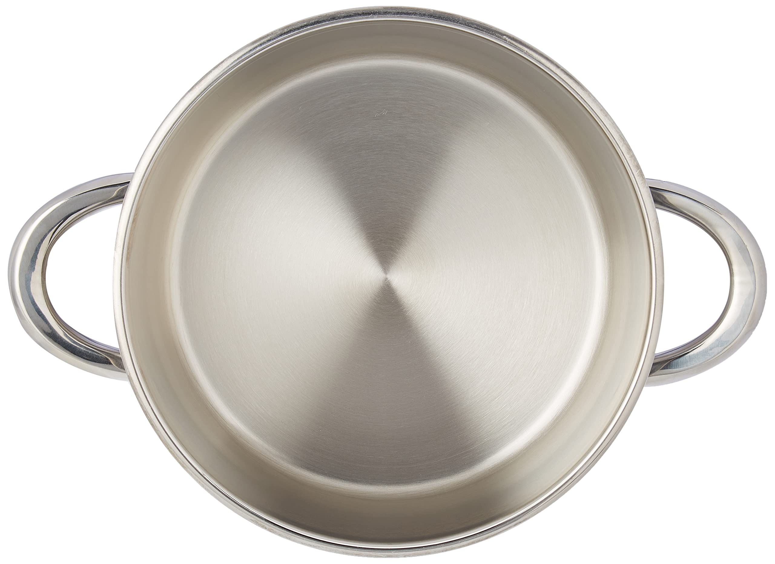 LACOR 40124 - Olla con Tapa Vitrocor Acero Inoxidable, Plata, 24 cm | En acero inoxidable, para cocidos y grandes cantidades; ideal para cocina profesional y uso diario en casa, para el día a día