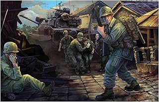 Rubicon Models RB1004 1/56 Vietnam War US Army Soldier 1955-1975 30 Plastic Model