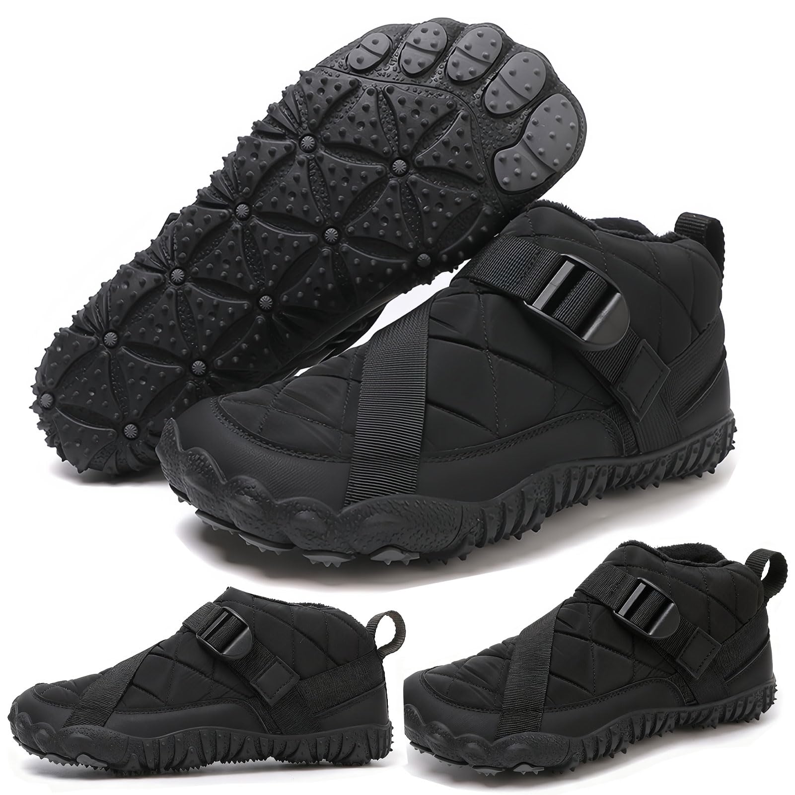 Hike Winter Barefoot Shoes Winter Barefoot Hiking Boots Hike Winters Footwear Zero Drop Snow Boots Women Men