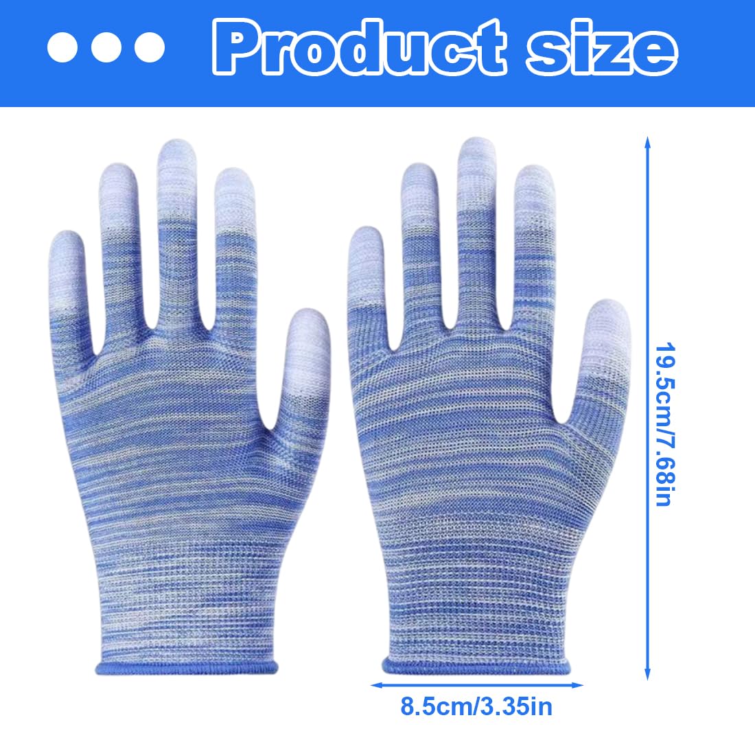 2 Gants Thermiques Résistants à la Chaleur avec Doigts en Silicone, Gants de Protection pour Coiffure, Anti-Chaleur pour Fer à Boucler, Lisseur et Bigoudis (Rose, Bleu)