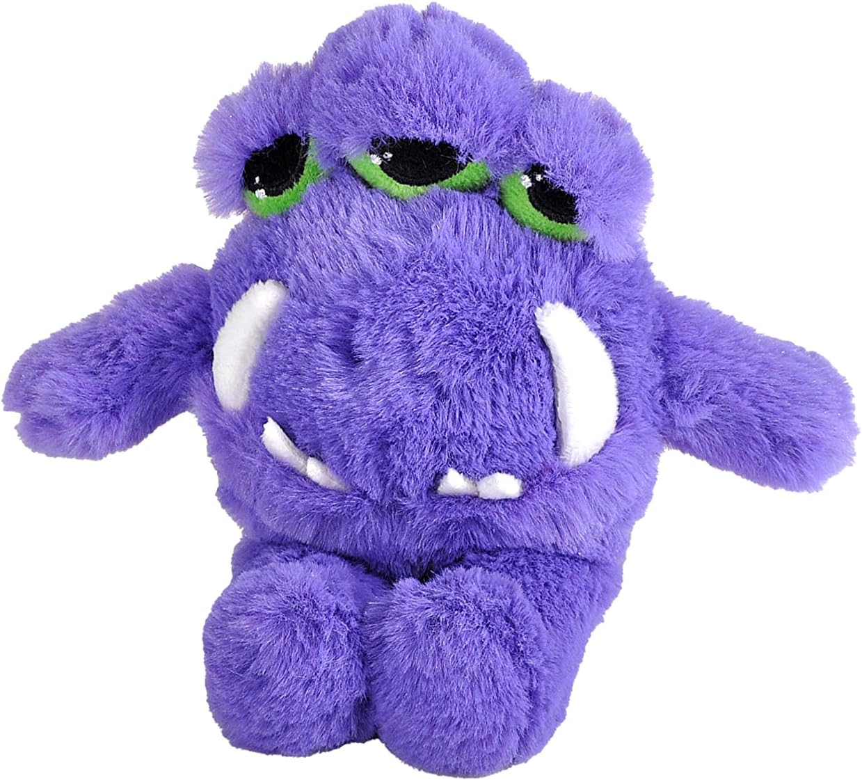 Wild Republic Monsterkins Trashzilla Jr, Stuffed Animal, 8 inches, Gift for Kids, Plush Toy, Made from Spun Recycled Water Bottles, Eco Friendly, Child’s Room Décor