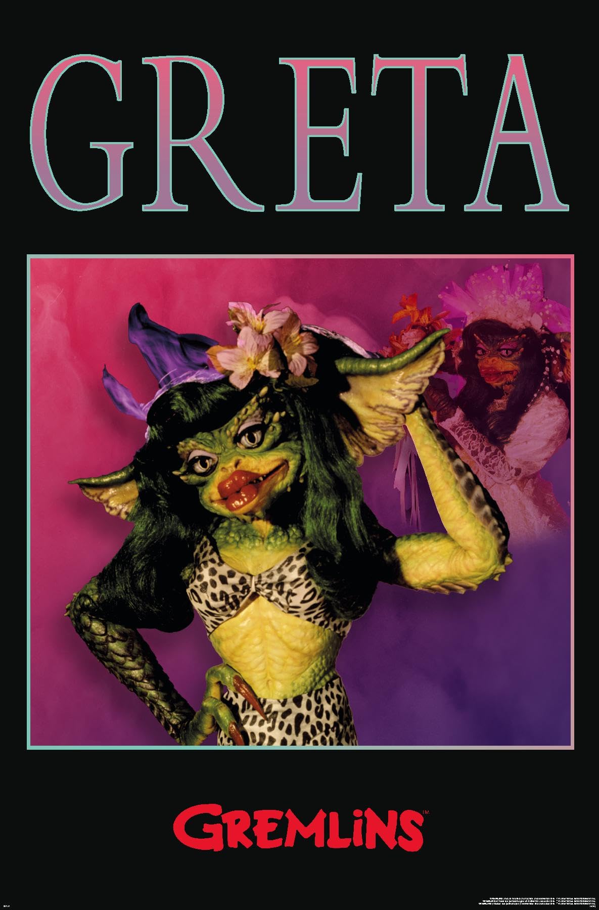 Amazon.com: Gremlins - Greta Purple Wall Poster, 34L