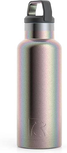 RTIC Botella de agua aislada al vacío de 16 onzas, aislamiento de doble pared de acero inoxidable, sin BPA, reutilizable, a prueba de fugas para