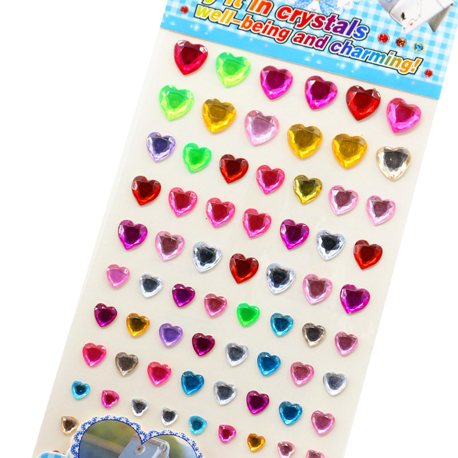 Limtula Sticker Jewels Rhinestones for, Selfs Adhesive Stick on Gemstones for Face Scrapbooks Supplies for