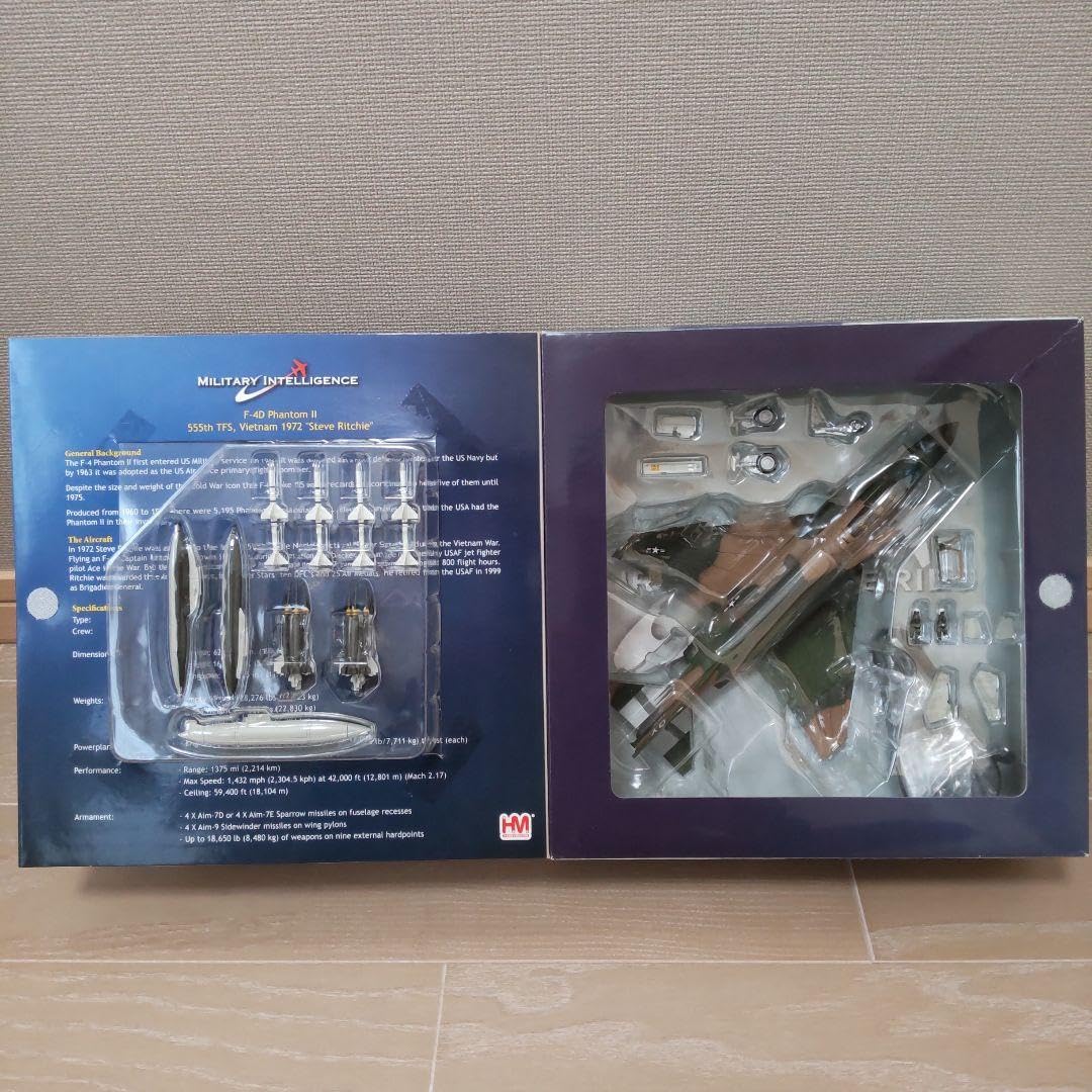 【現状品】HOBBY MASTER HA1901 F-4D PHANTOM Hobby Master 1/72 Scale HA1901 - McDonnell Douglas F-4D