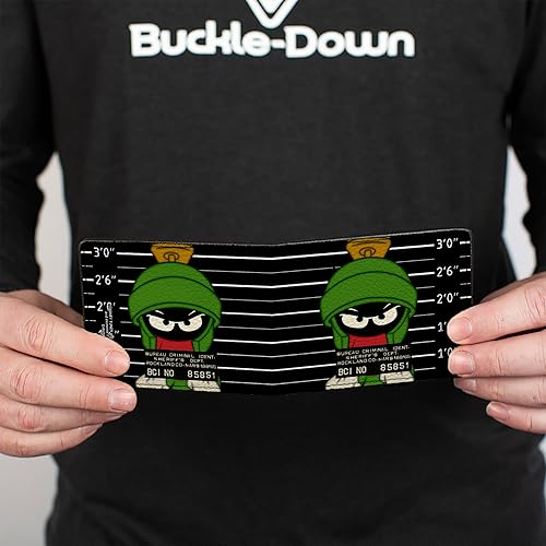Miniatura 4 de Buckle-Down Cartera plegable para hombre Marvin The Martian