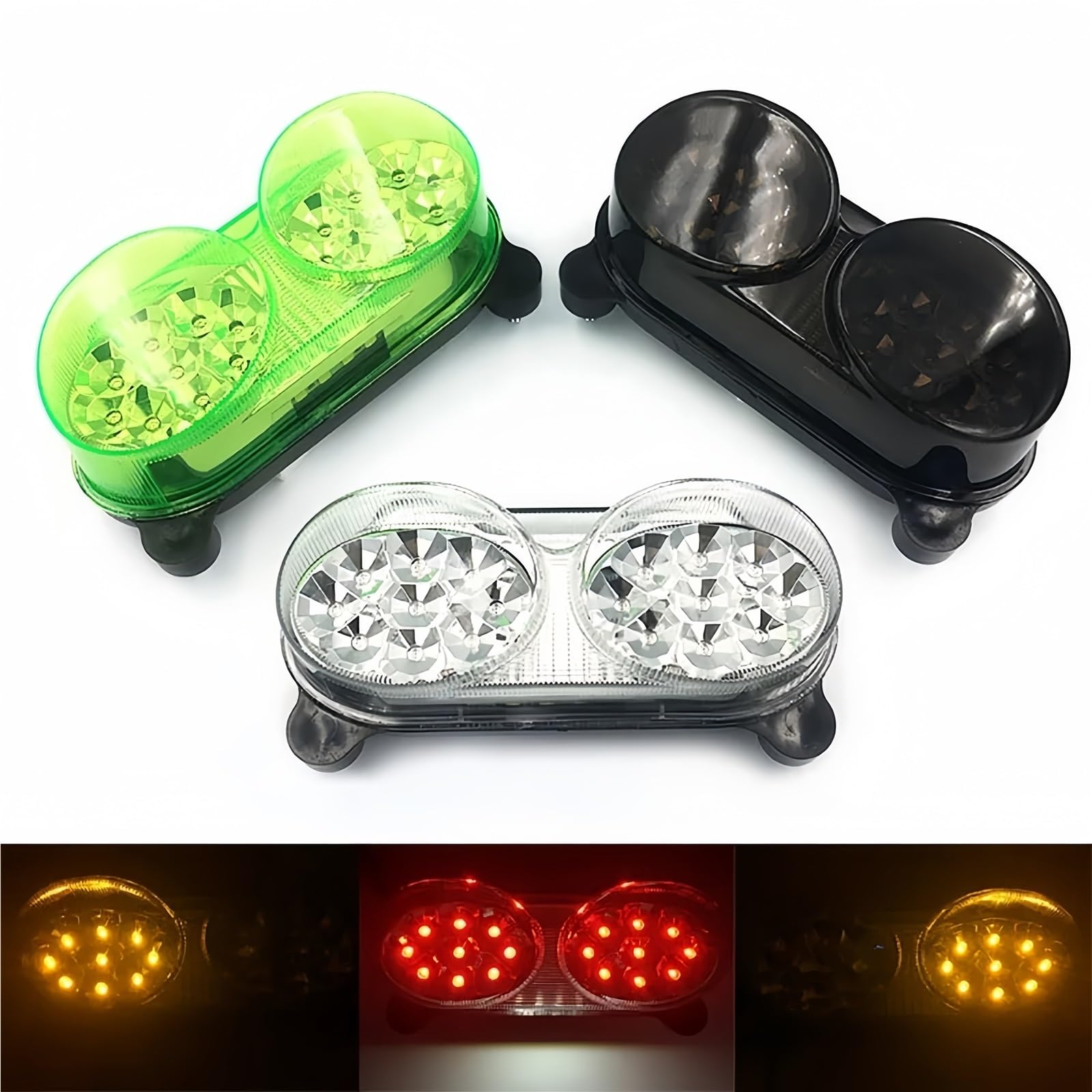Intermitentes de motocicleta integrados para LED para Kawasaki