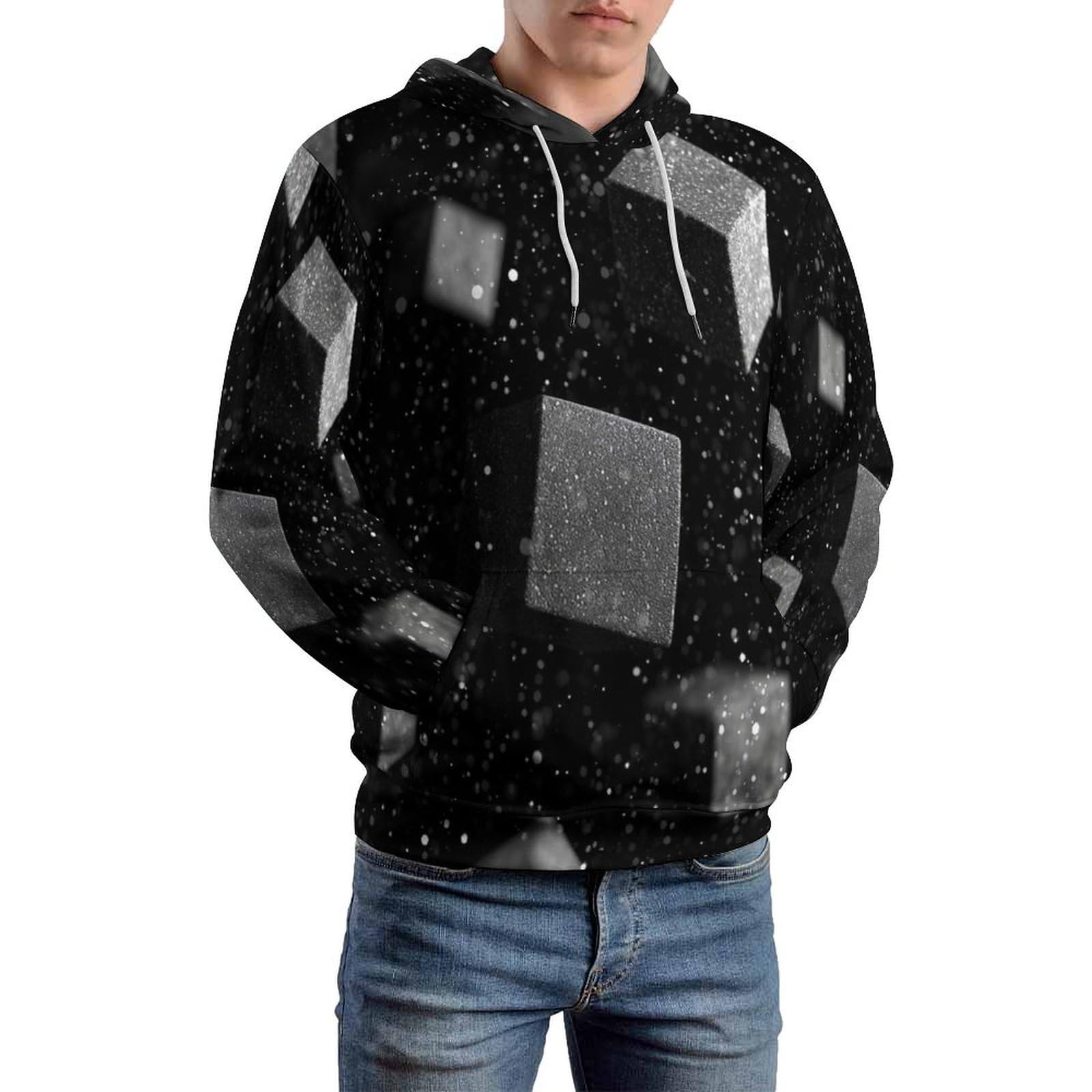 Sweat à capuche grande taille S-6XL pull imprimé 3D coupe confort