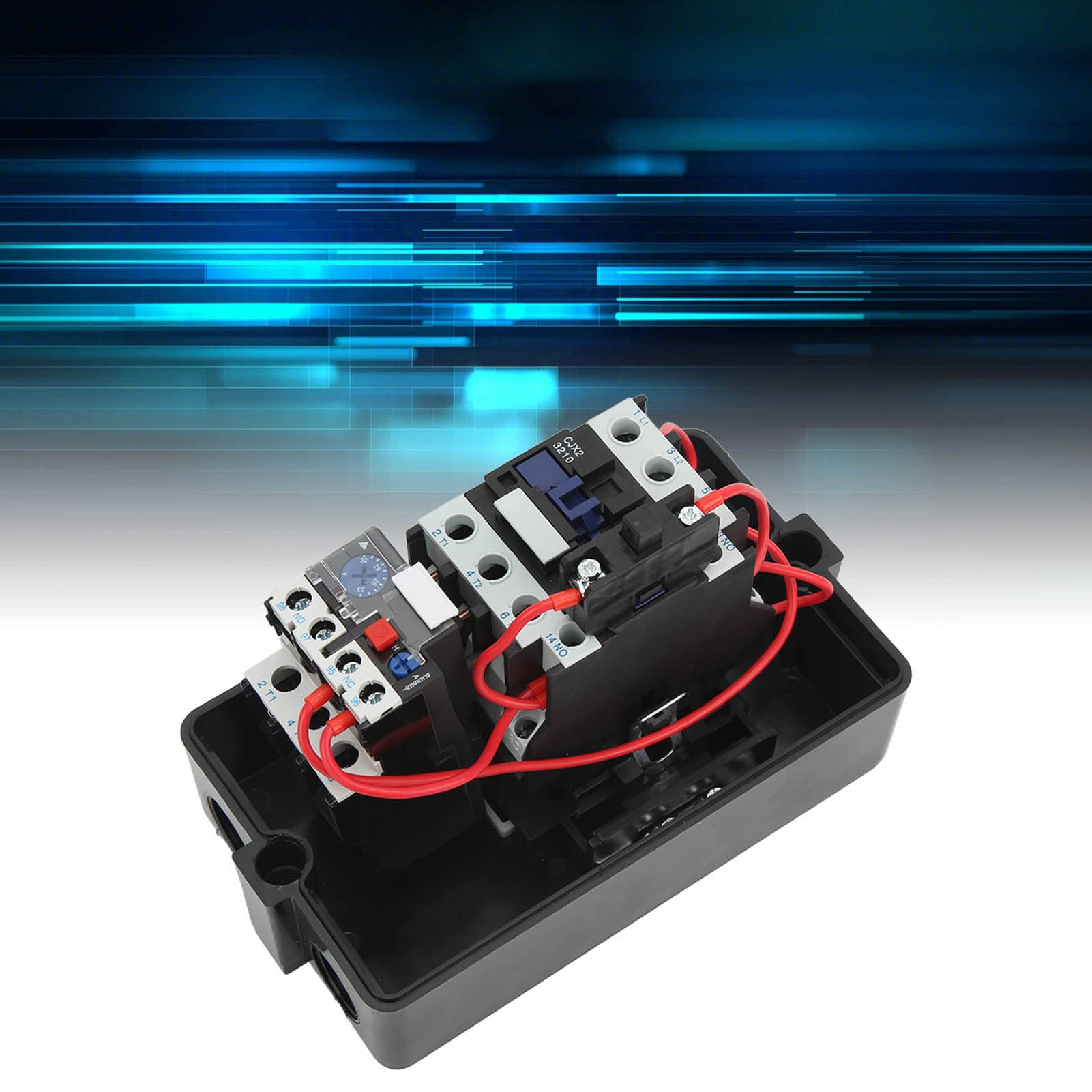 Avviatore Controllo Motore Magnetico 23-32A 220-230V Monofase per Avviamento Motori Elettrici Industriali