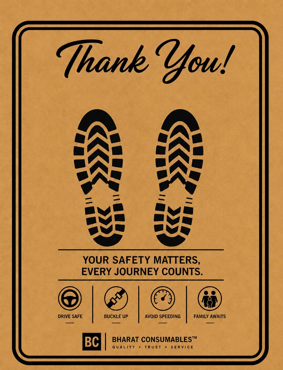 Disposable Car Paper Floor Mats | Universal Fit Brown Kraft Paper Mats | Eco Friendly Car Service Floor Protection for All Cars, SUVs & Trucks | Size- 21 × 17 Inches (50)-image-12