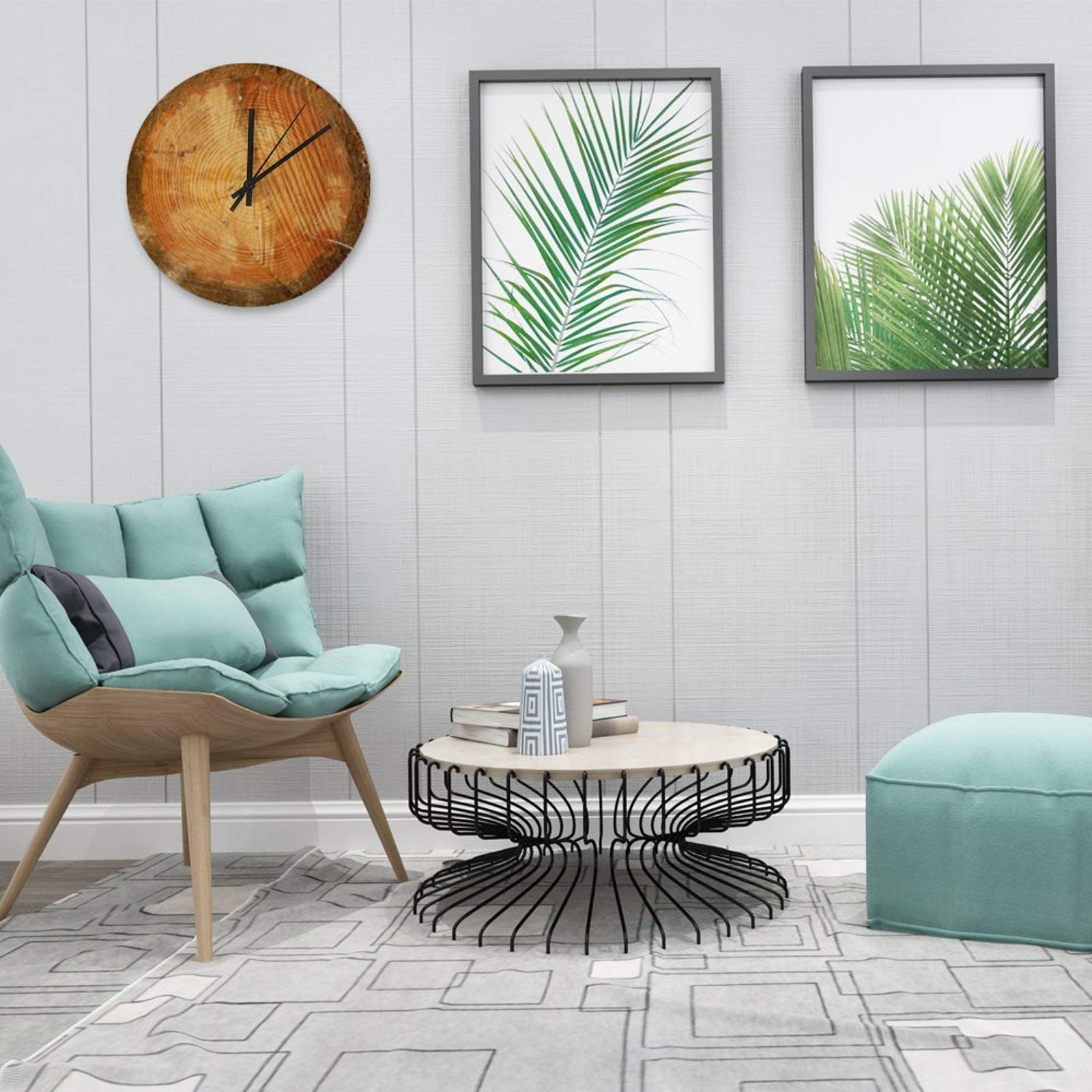 Amazon.co.jp: HAYOE年輪 自然 丸太 時計 掛時計 掛け時計 壁時計 生活