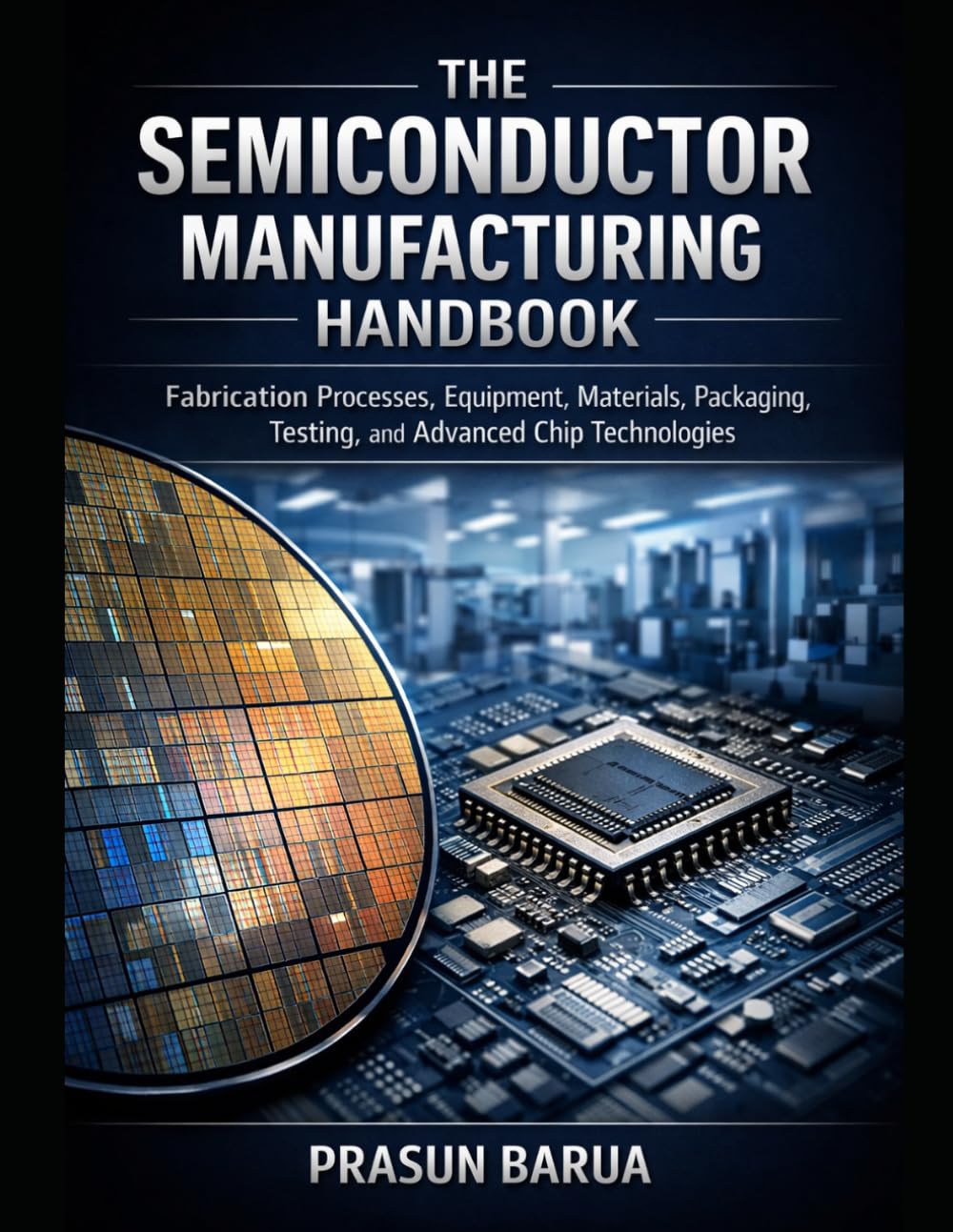 The Semiconductor Manufacturing Handbook: Fabrication Processes, Equipment, Materials, Packaging, Testing, and Advanced Chip Technologies