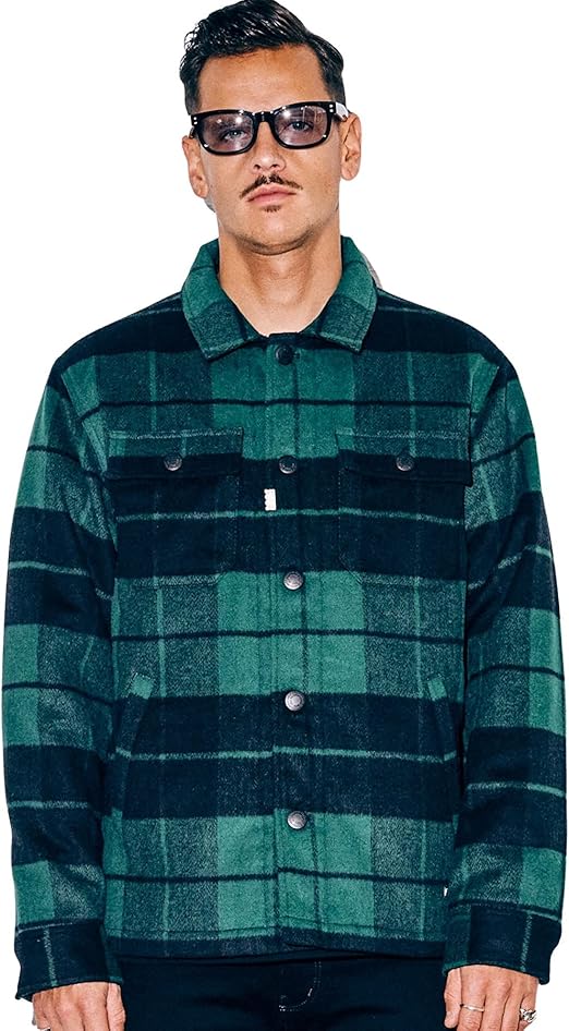 Amazon クライミー Cr1 02a5 Jk15 Wool Check Shirt Jacket ウール チェック シャツジャケット アウター ライトアウター コート ジャケット 通販