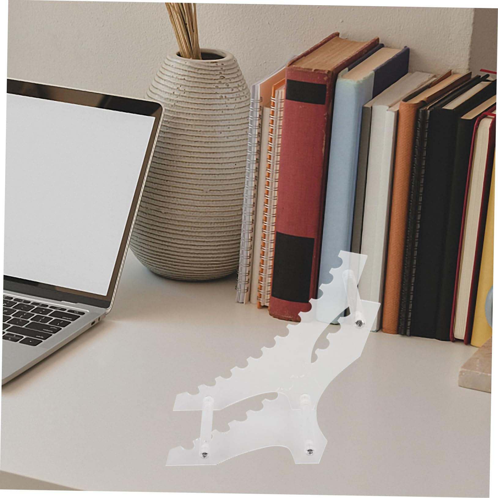 3pezzi Porta Penne Da Scrivania Acrilico Organizzatore Per Cancelleria Con Design Compatto e Resistente Soluzione Versatile Per Ufficio e Studio