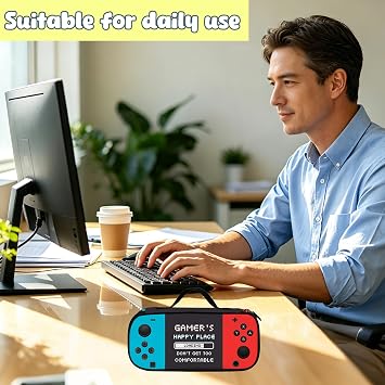 Gamer Pencil Case for Boys Girls Video Game Large Capacity Pencil Cases Adult Teens Game Lover Pen Boxes