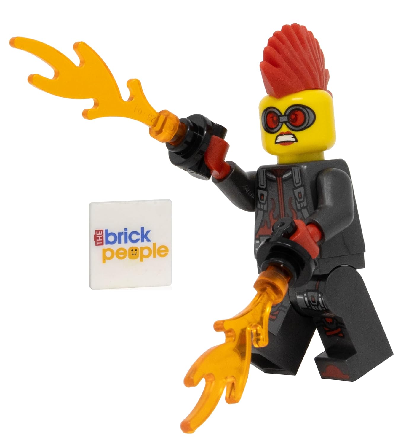 LEGO Ninjago Miss Demeanor Minfiigure with Fire Blasts