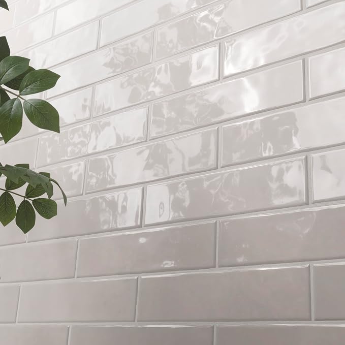 MSI Renzo Dove Cerámico 3 x 12 in. Azulejo Subterráneo Brillante para Pared para Baño y Cocina miniatura 5