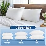 Oreillers Hôtel de luxe pour dormir 4 Pack, oreillers de lit Taille standard Ensemble de 4,Remplissage alternatif en bas,Pilons pour le dos, l'estomac ou les couches latérales