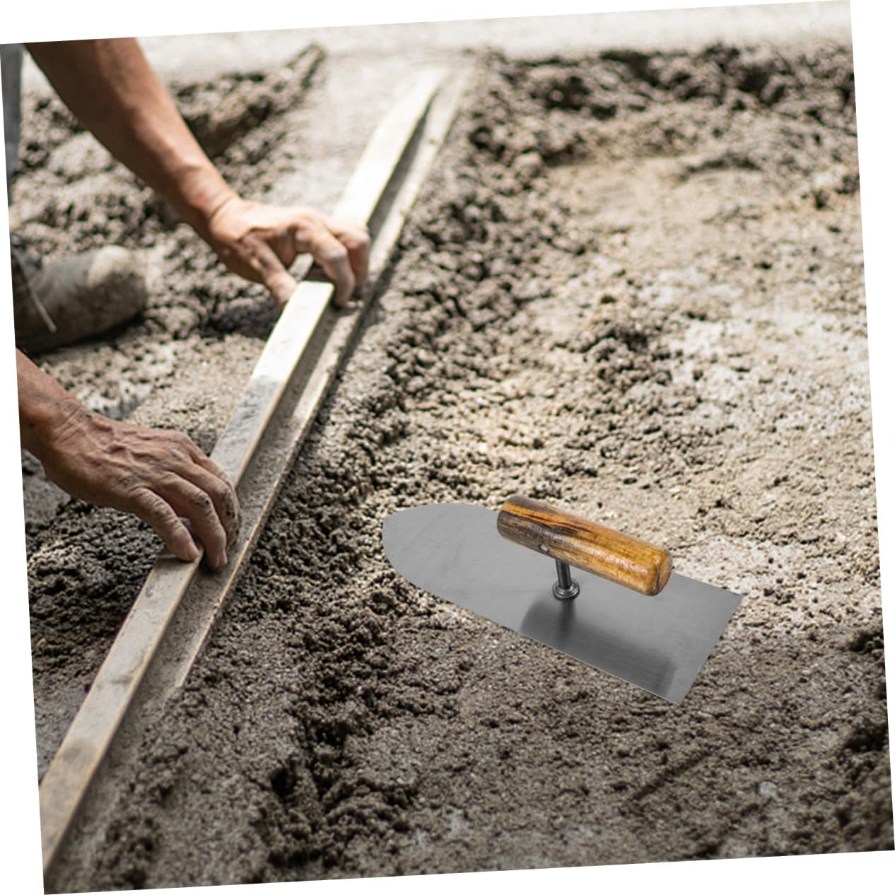 6pcs Plastering Trowel for Cement Finishing Lightweight Drywall Tool for Smoothing and Leveling for Home Construction and Repairs