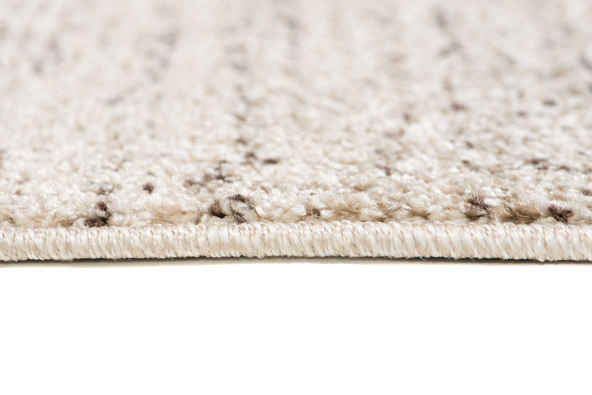 Mazovia Tappeto per Corridoio - Passatoia Corridoio Moderne Astratto - Tappeto a pelo Corto per Ingresso, Salotto - Certificato Oeko-Tex - Corridore a Metro - Crema 70x400cm