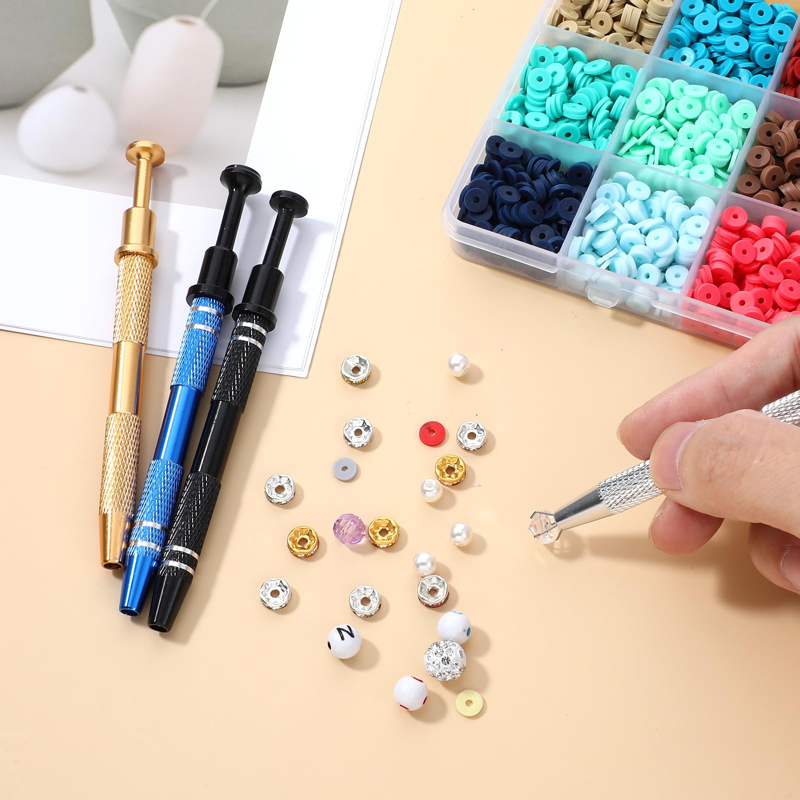 3 Stück Piercing Zangen - 4-Klauen Greifwerkzeuge Für Schmuck & Kleinteile