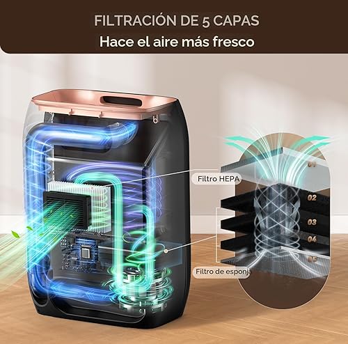 Miniatura 4 de Aspiradora automática Pro Touchless  Ultra rápido y potente  ideal para barrer el pelo de las mascotas, comida sucia, cocina, bote de basura,