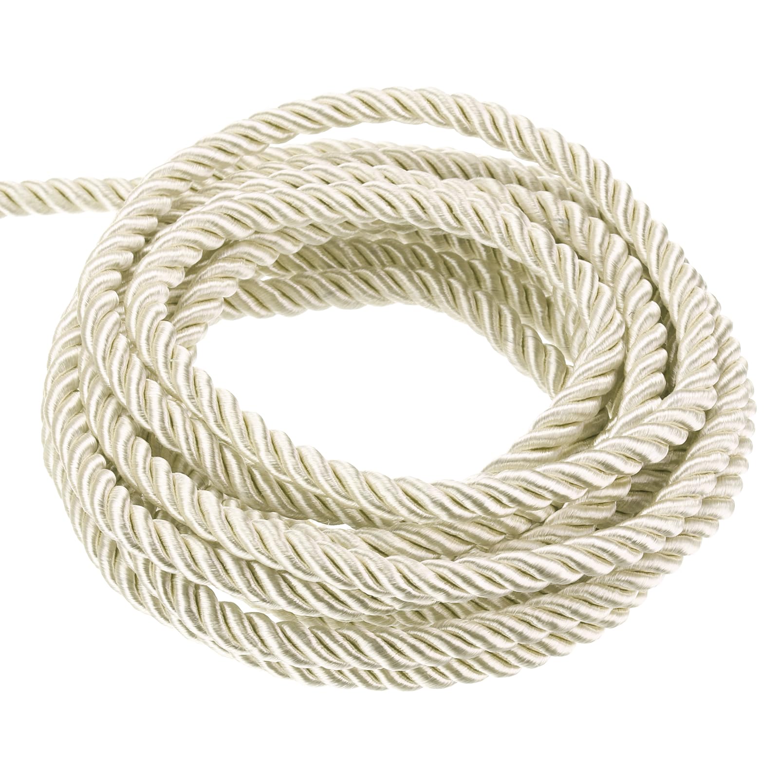 Corda con design intrecciato in poliestere bianco 20 mx 3 mm | Leroy Merlin