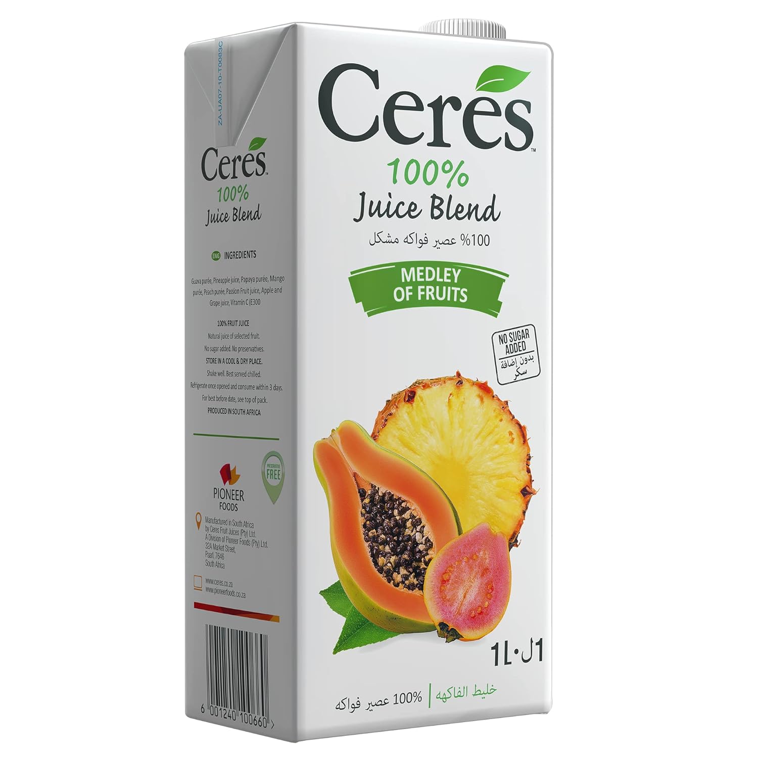 Ceres 100 Juice Blend Medley of Fruits, 1000, 1 liter Amazon.in