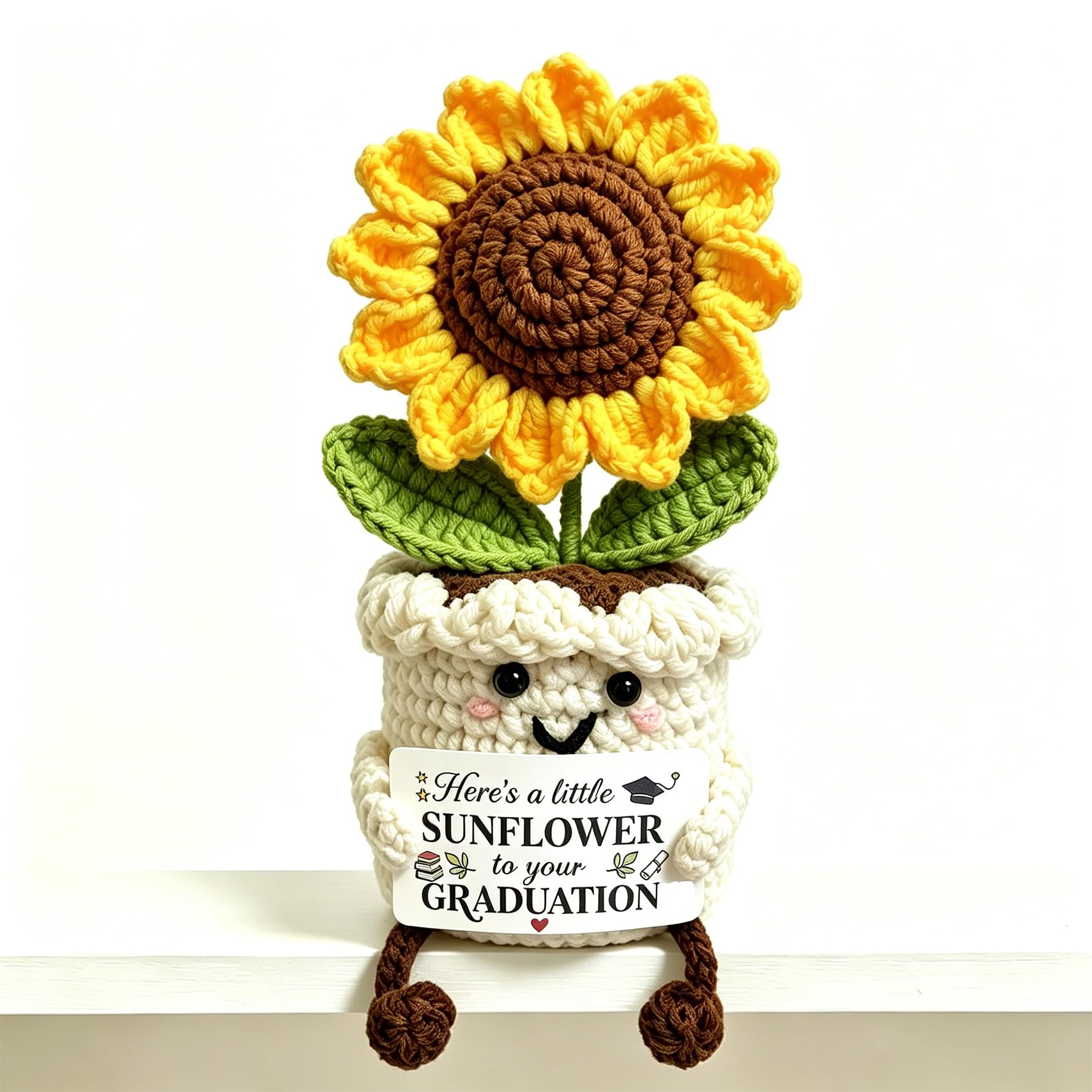 Graduation Gifts for Her Him, Inspirational Positive Handmade Crochet 2026