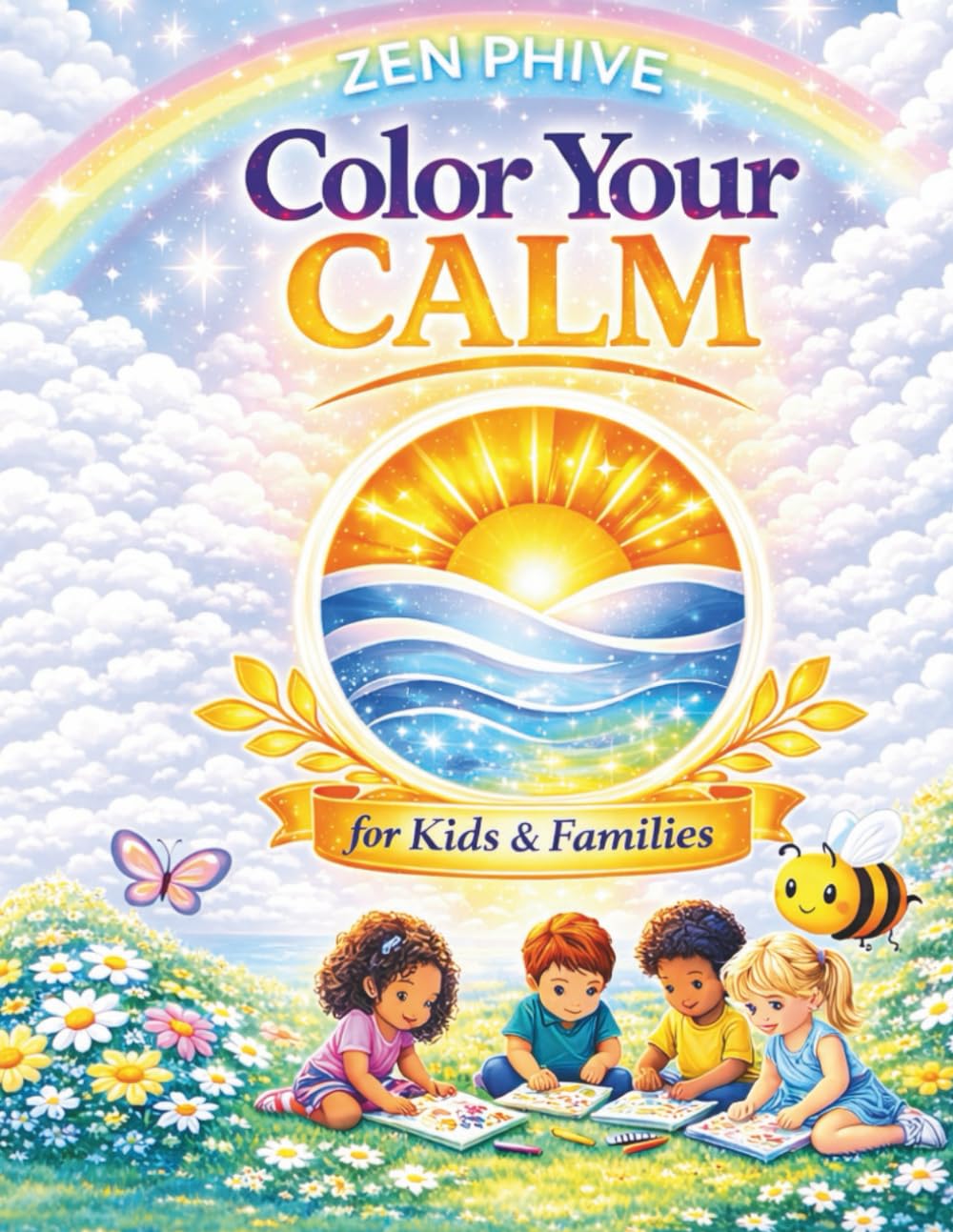 Color your Calm: A mindfulness coloring book for kids and families