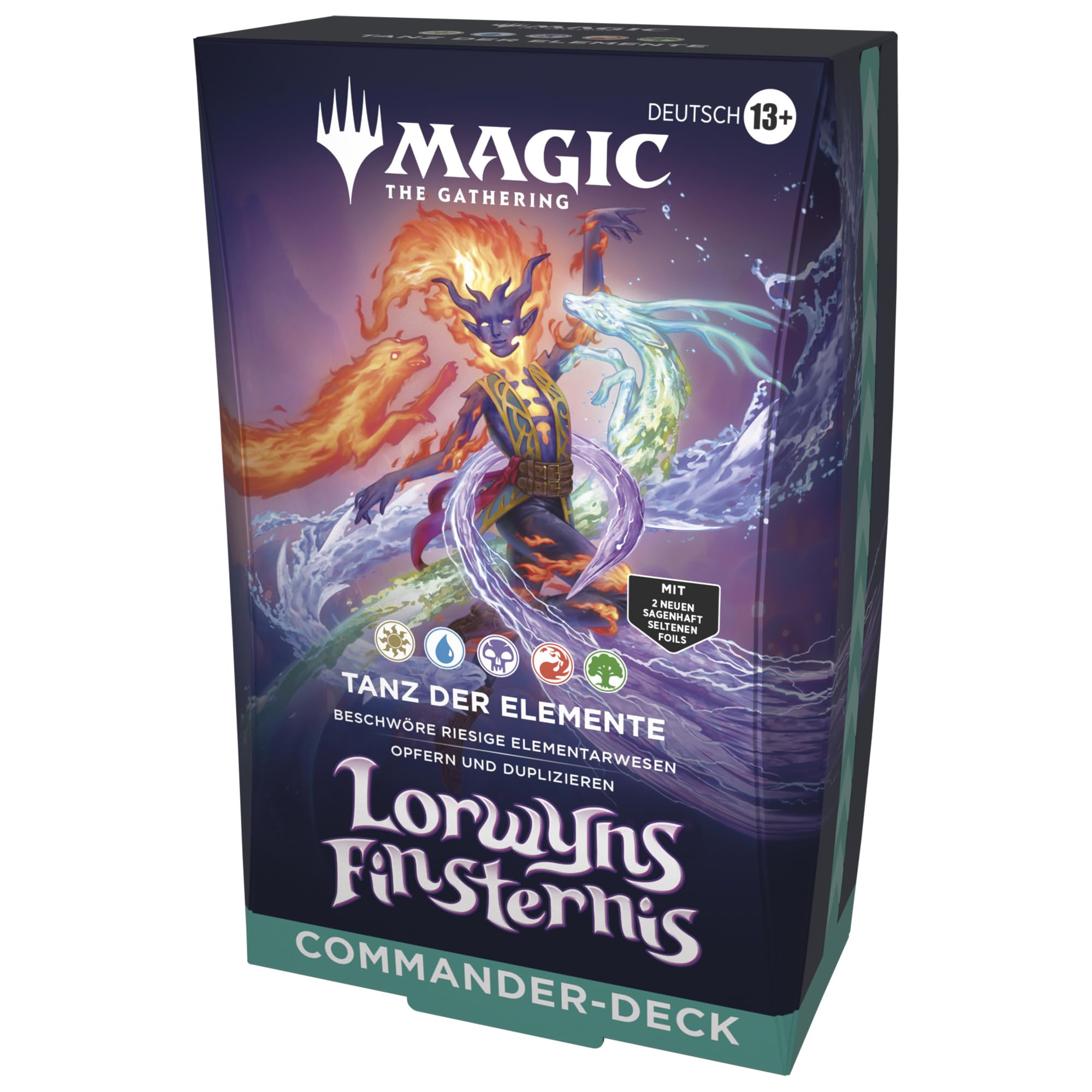 Magic: The Gathering Lorwyns Finsternis - Commander Deck | Tanz Der Elemente (Deutsche Version)