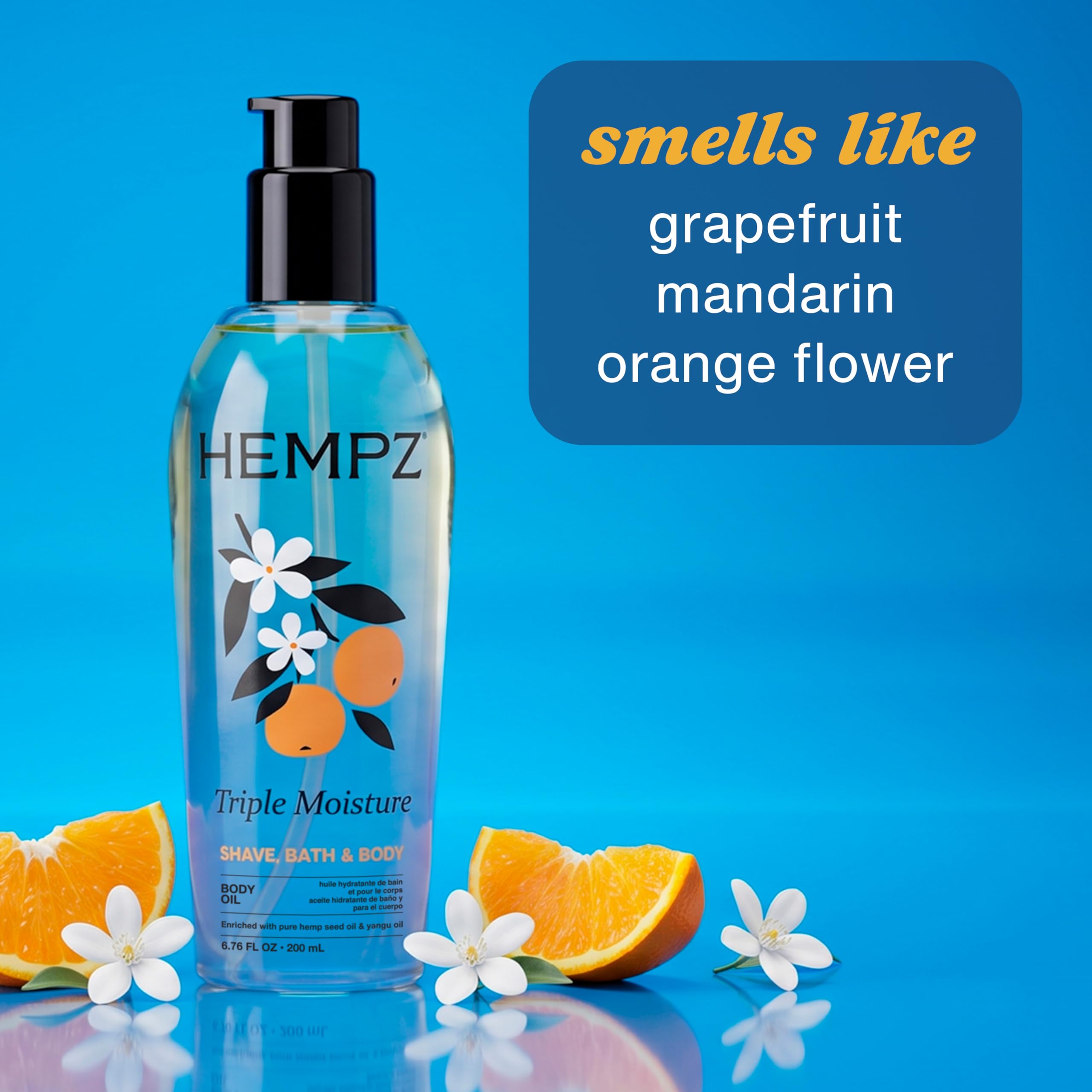 Amazon.com : Hempz Triple Moisture Fresh Citrus Herbal Hydrating