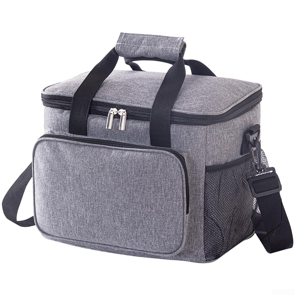 Borsa termica per la consegna del cibo, scatola per il pranzo portatile di grande capacità, borsa di ghiaccio portatile per picnic Venditore stradale all'aperto