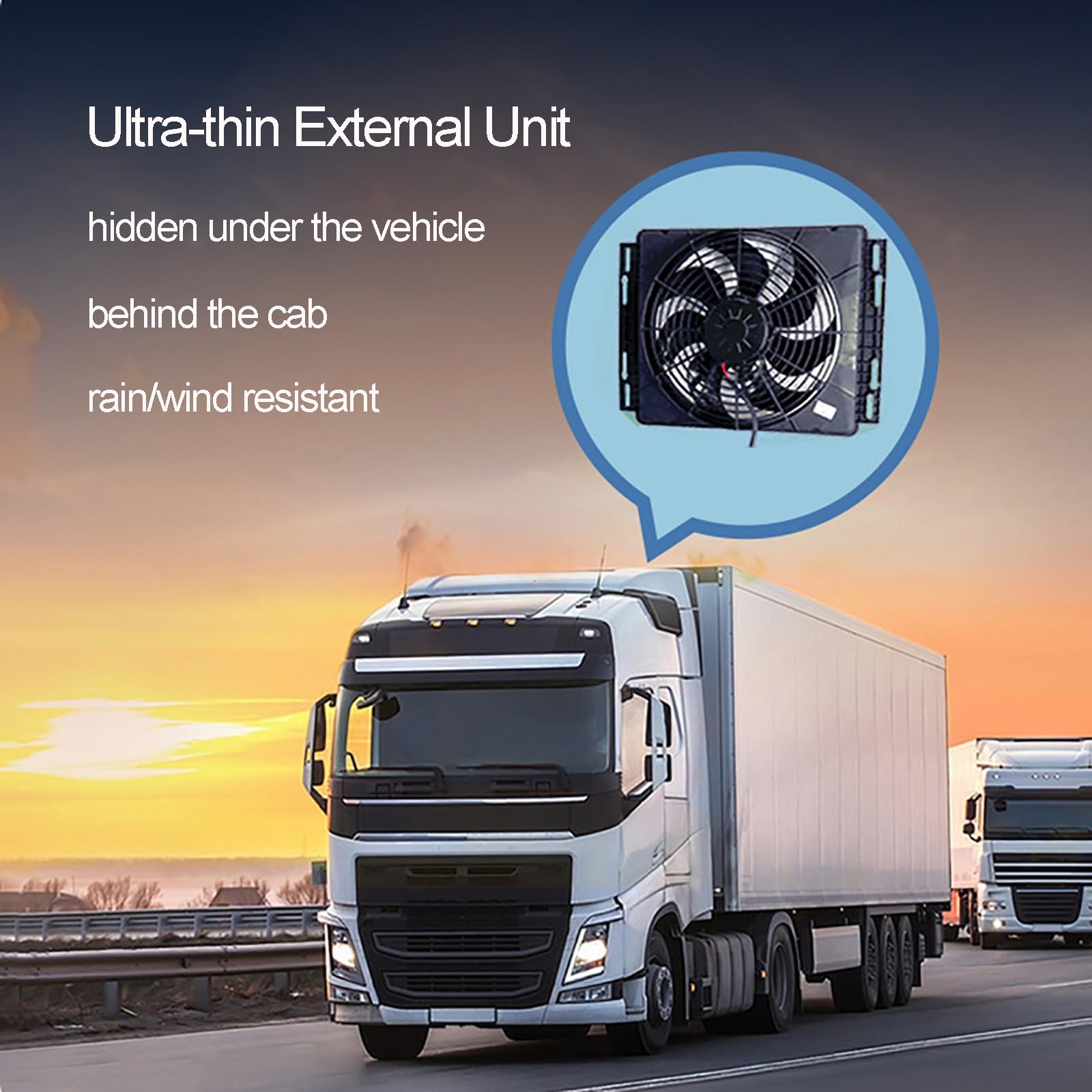 Amazon.co.jp: 車 エアコン、ユニバーサル RV トラック パーキング