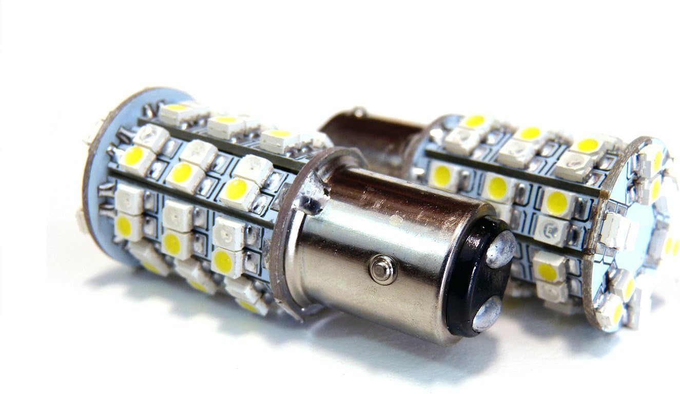 GP Xtreme 1157 2057 2357 7528 BAY15D P21/5W LED SMD Dual Color White Amber Switchback White/Amber for Turn Signal Lights Bulbs