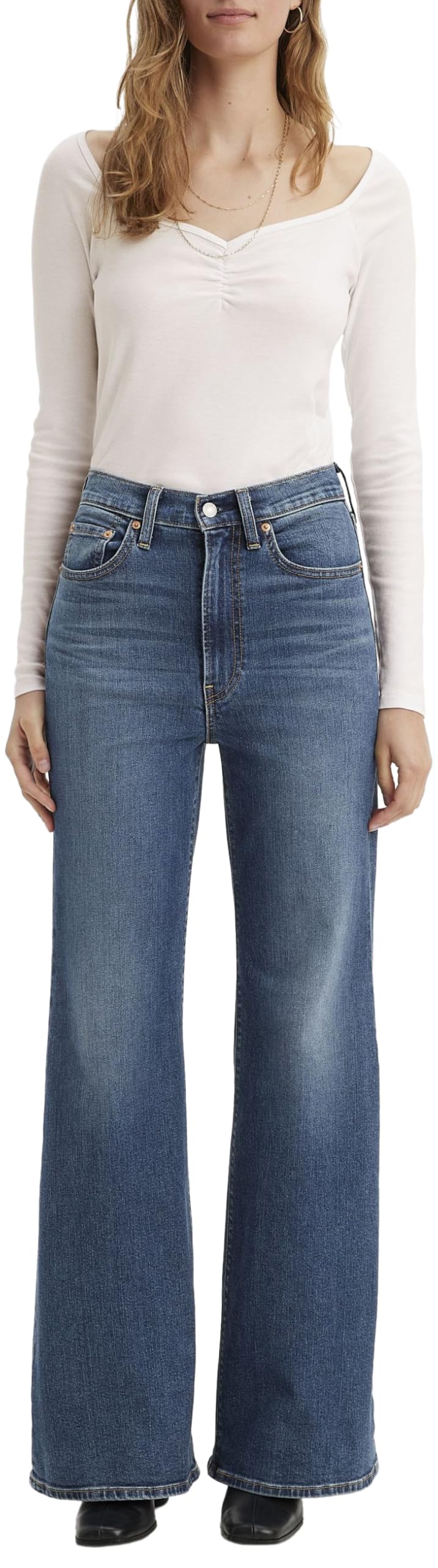 Levi's Ribcage Bell Bottom Jeans - Jeans Mujer