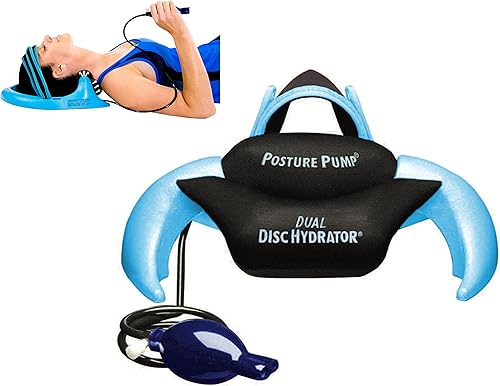Alivio para dolor de cuello y parte superior de la espalda Posture Pump Dual Disc Hydrator Modelo 1400-D