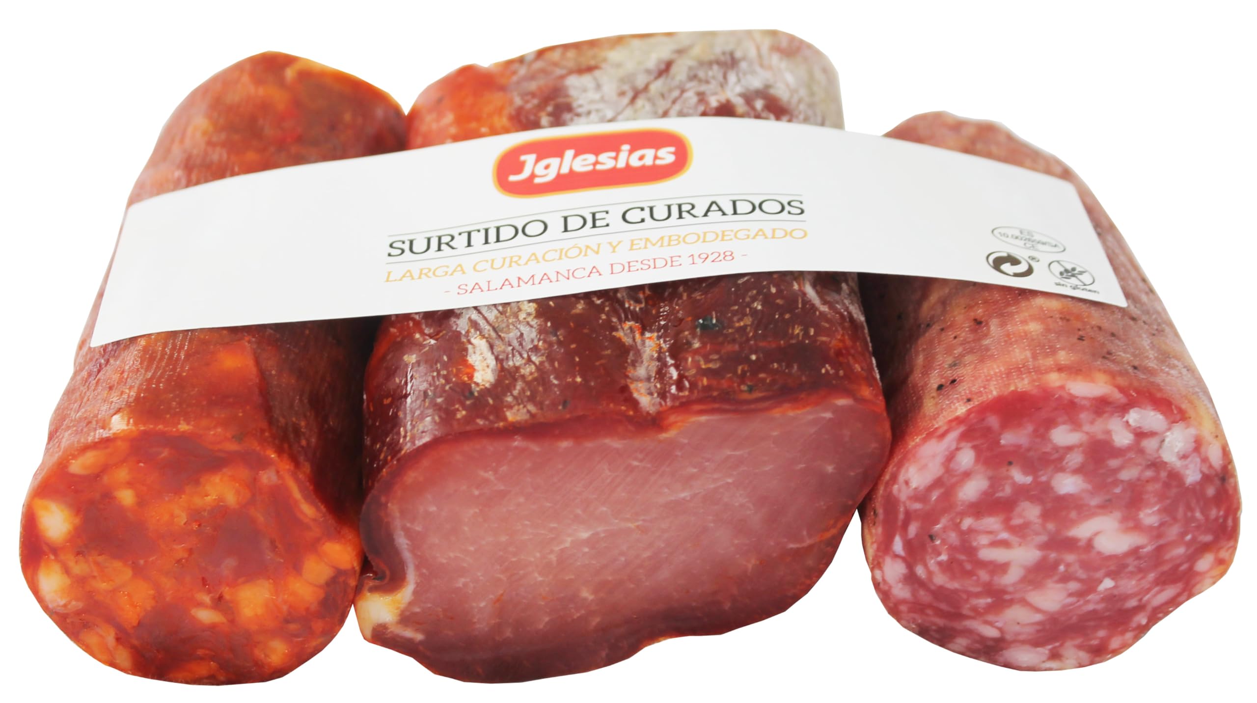 IGLESIAS ASI DA GUSTO Lote Lomo Embuchado Chorizo Extra Salchichón Extra 700g