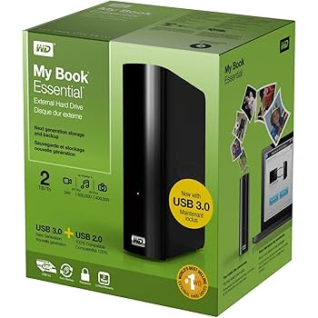 【新品】WD My Book AV 2TB 外付けHDD Amazon.com: WD My Book 2TB External Hard Drive Storage USB