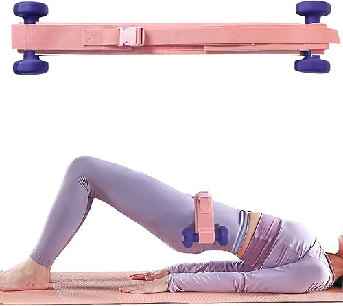 Cinturón de empuje de cadera, cinturón de ejercicio para uso de cadera con mancuernas, pesas rusas, placas con acolchado antideslizante que protege disponible en Yaxa Peru