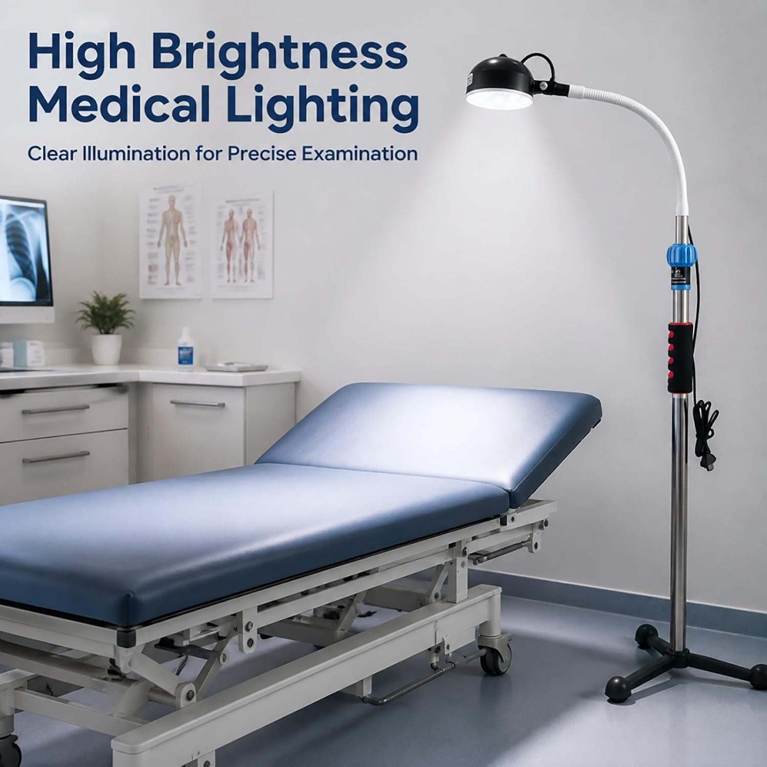 Floor-Stand LED Medical Exam Lamp for Gynecology,Dentistry