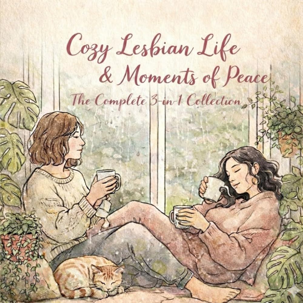 Lesbian Romance Collection: 3 Books in 1 – Cozy Moments Coloring Book: 150+ Intimate Illustrations of Sapphic Couple Life, Travel and Romantic Scenes ... to Detailed WLW Designs | The Complete Series