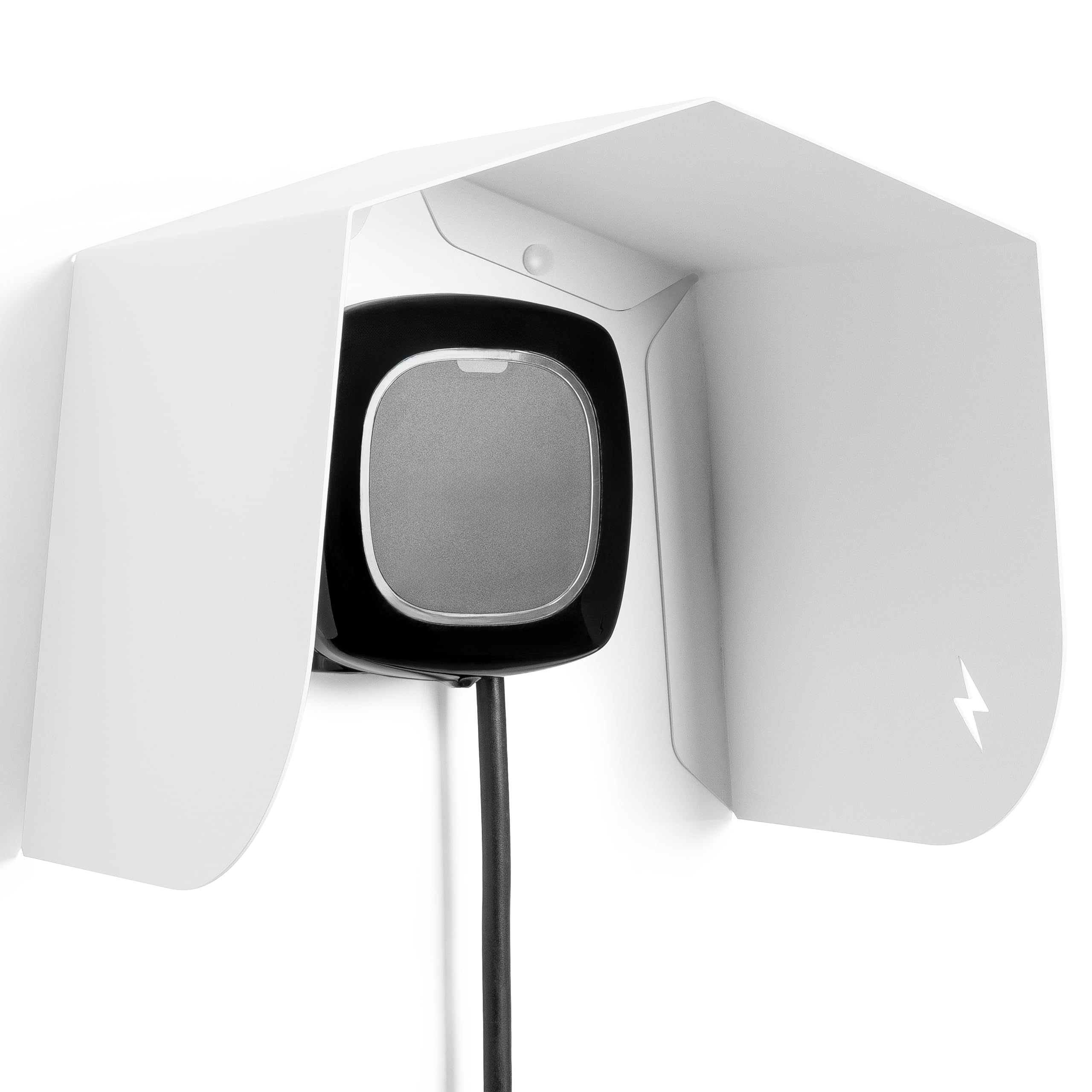 Housse pour chargeur de voiture électrique, toit, protecteur, auvent, abri, ombre, support (blanc)