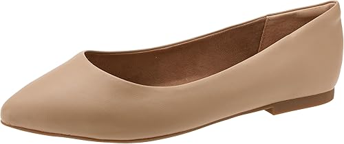 Tienda Essentials - Zapatos planos de ballet puntiagudos para mujer
