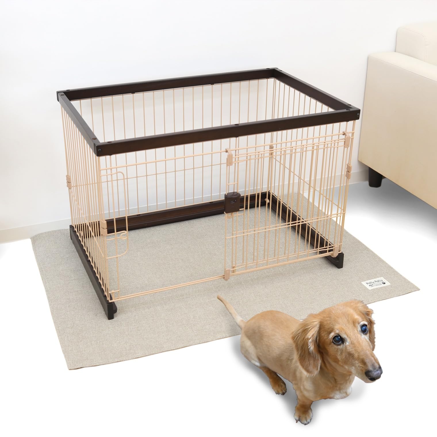 Amazon | サンベルム(Sanbelm) 犬用 ケージの下に敷くマット