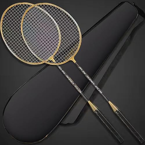 Miniatura 3 de Raqueta de bádminton, Juego de 2 raquetas de bádminton, Juego de raqueta de bádminton profesional, Juego de raqueta de bádminton ligero, Raqueta de